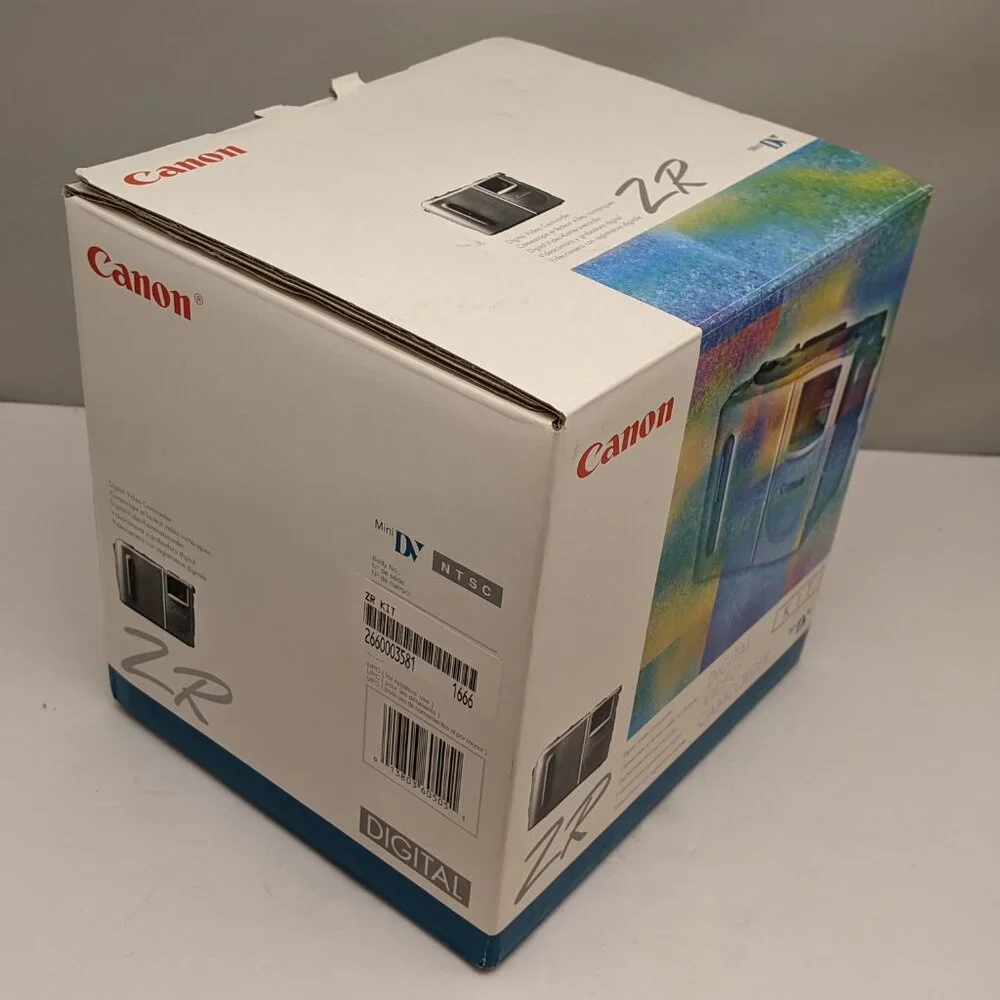 CANON ZR MiniDV Digital Video Camcorder Kit | NTSC | ZR KIT [ ** PARTIAL ** ]